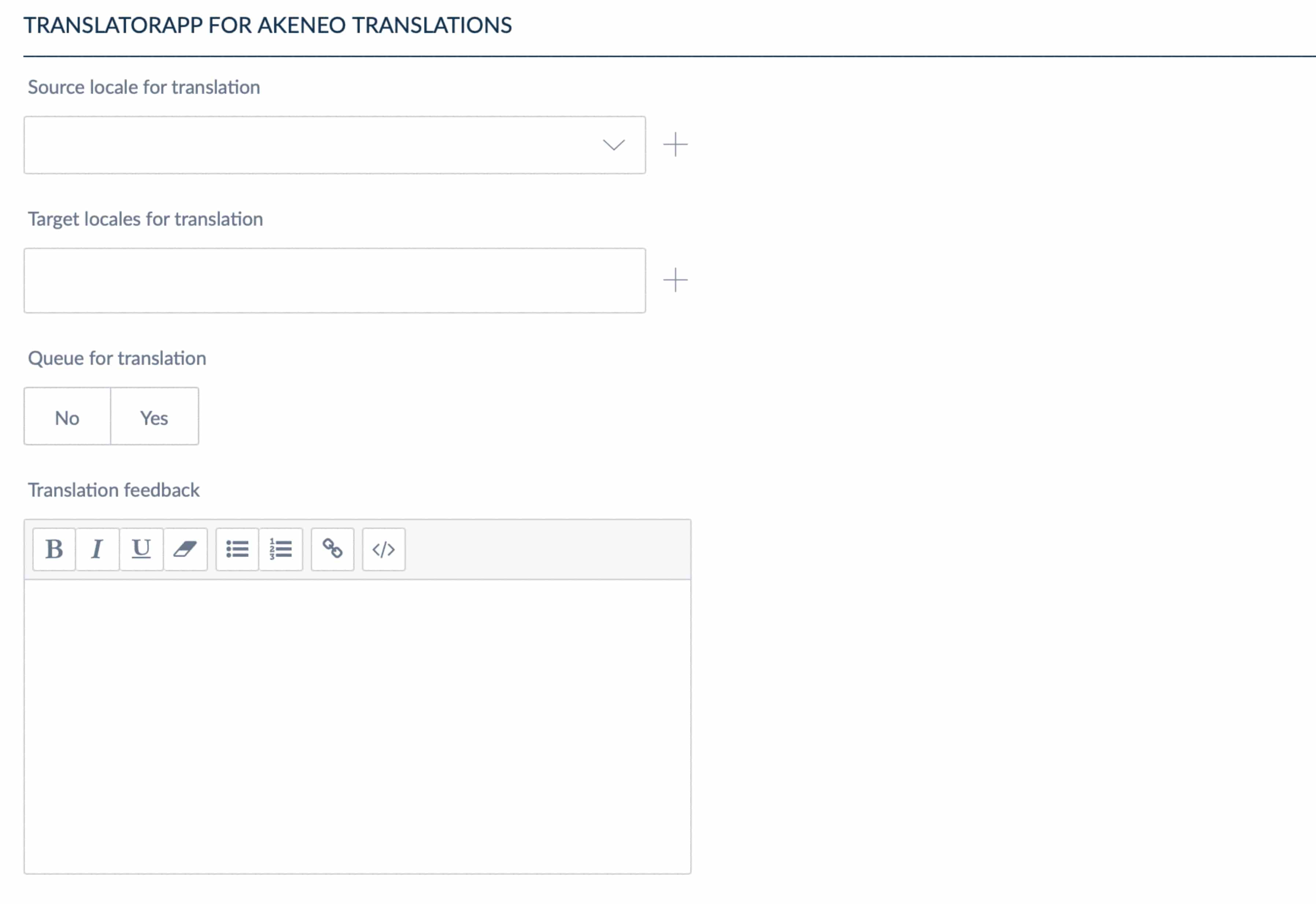 Control attributes in Akeneo